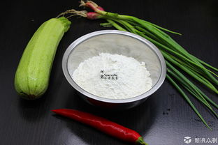 腌制鹽調(diào)味的香煎云南小瓜餅