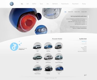 大眾汽車網頁設計 簡潔、交互與品牌體驗的完美融合
